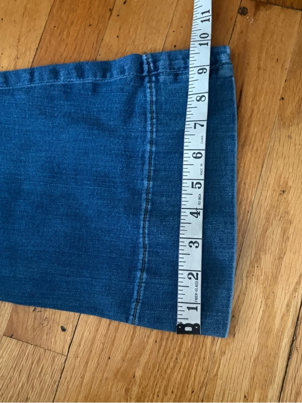 Boden Blue Flare Jeans - Wide Leg Fits Like a 4 - Picture 9 of 9